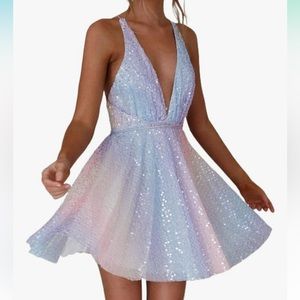Sparkly Colorful Party Dress